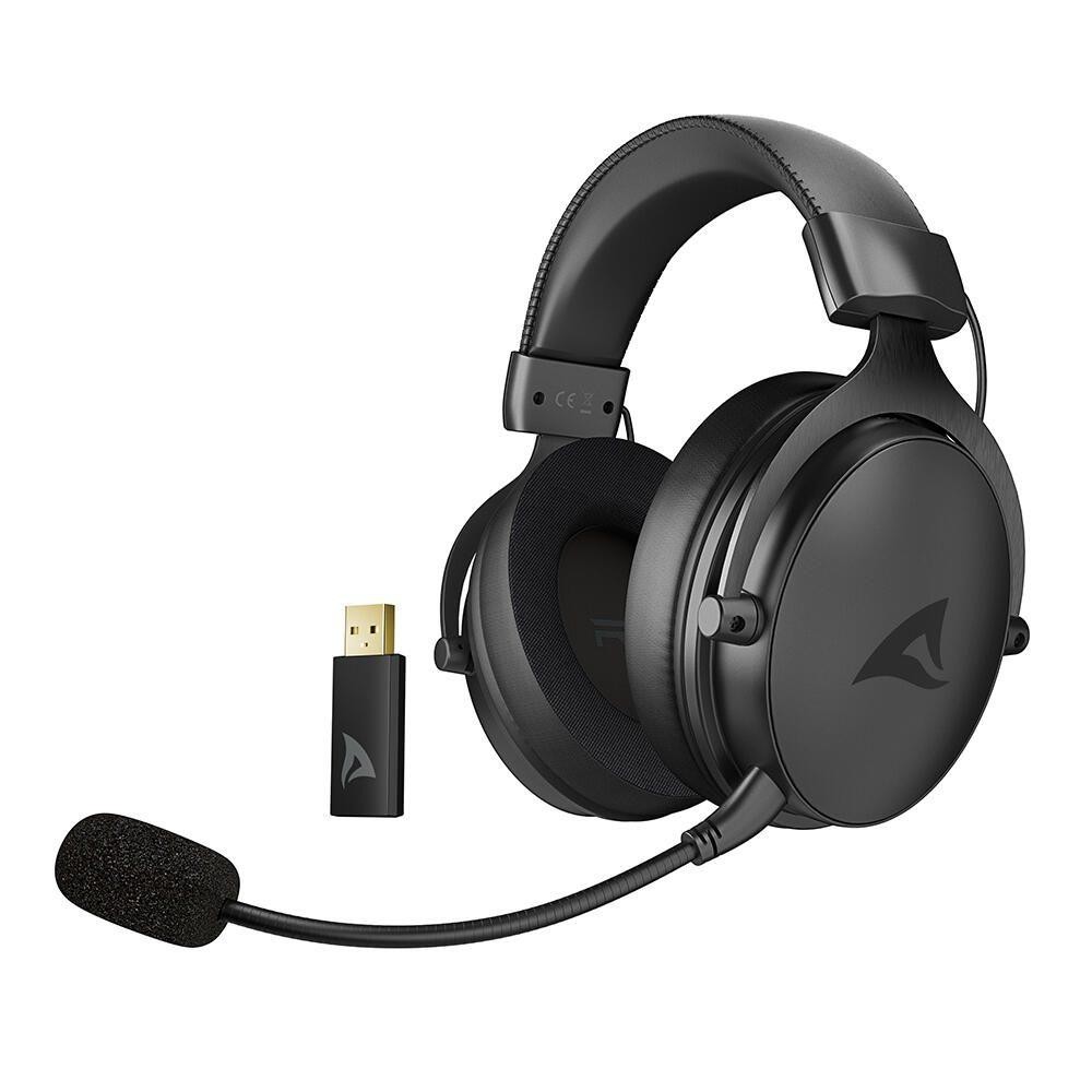 Sharkoon Headset Skiller SGH40W Stereo wireless/kabelgebunden black