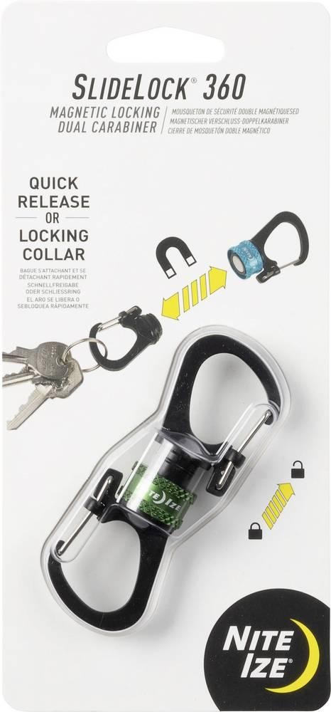 NITE Ize Magnetischer llavero NI-MSBL-08-R7 negro, Oliv 1 pieza