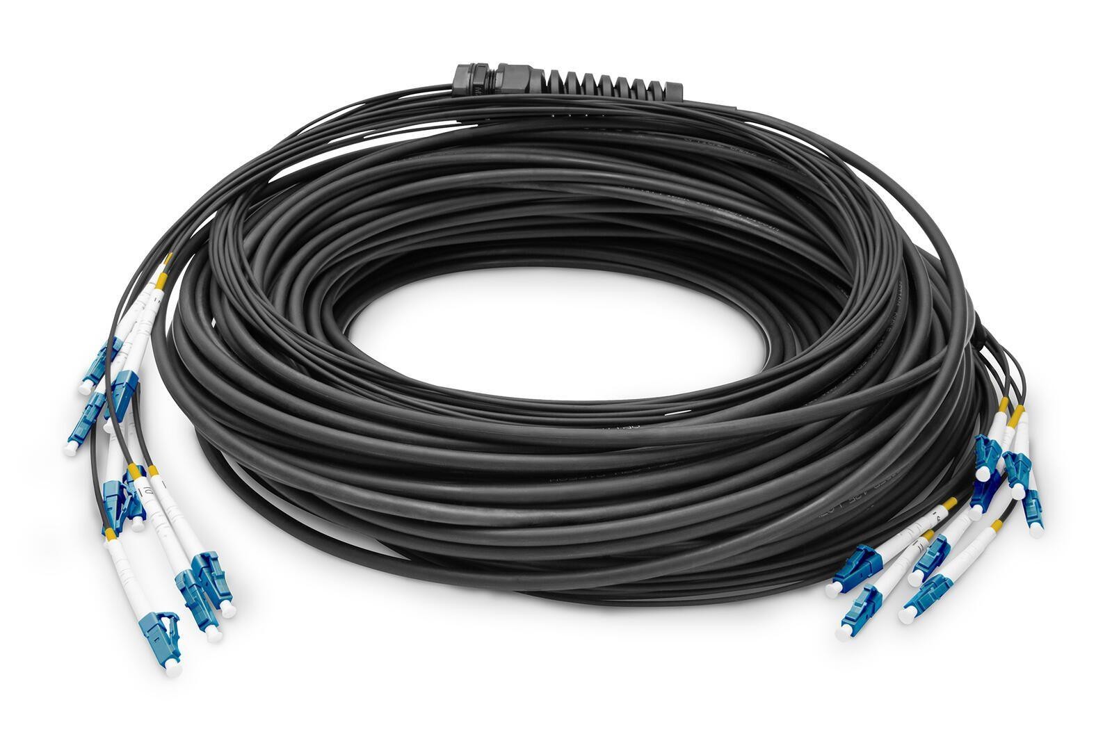 Digitus Pre-assembled Fiberglass Universal Breakout Cable, Single