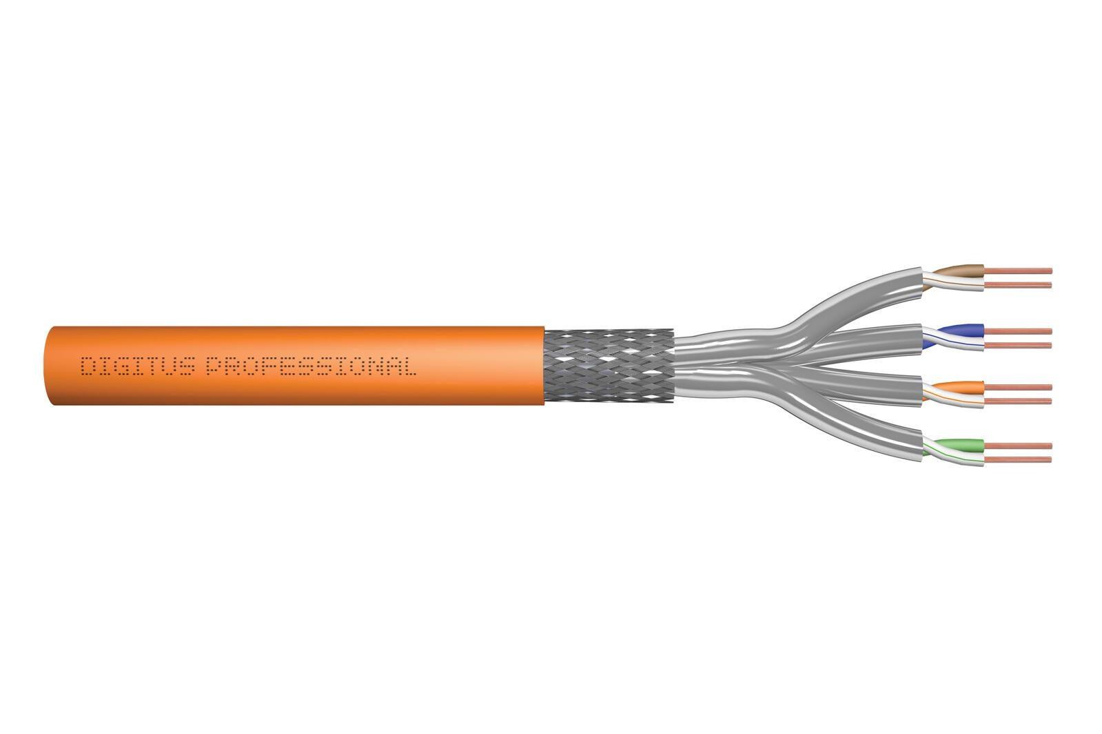 Digitus Cable de datos CAT 7 S/FTP - cable de instalación, 1000 m,
