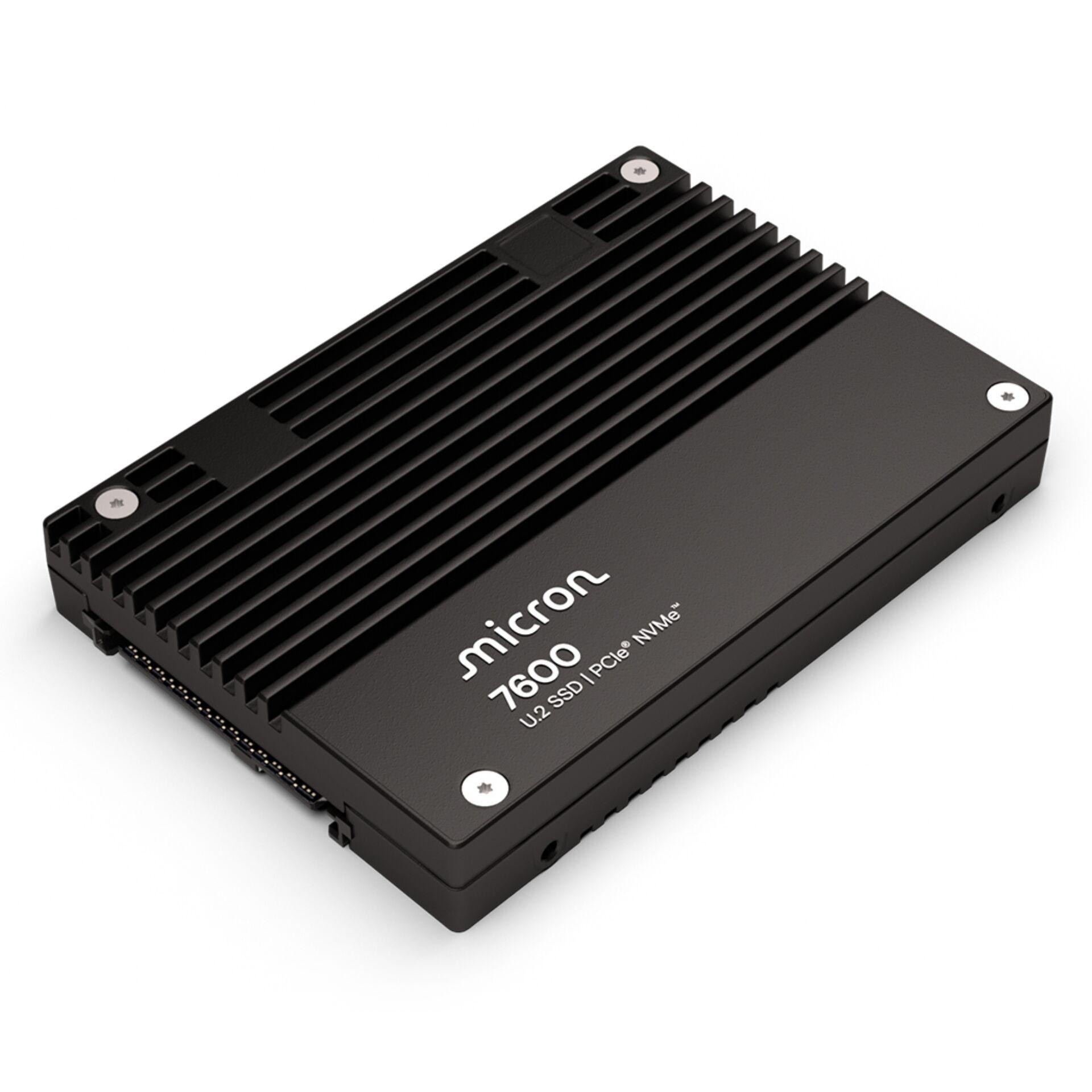 Micron 7600 PRO 1.92 TB U.2 PCI Express 5.0 NVMe 3D TLC NAND - Micron