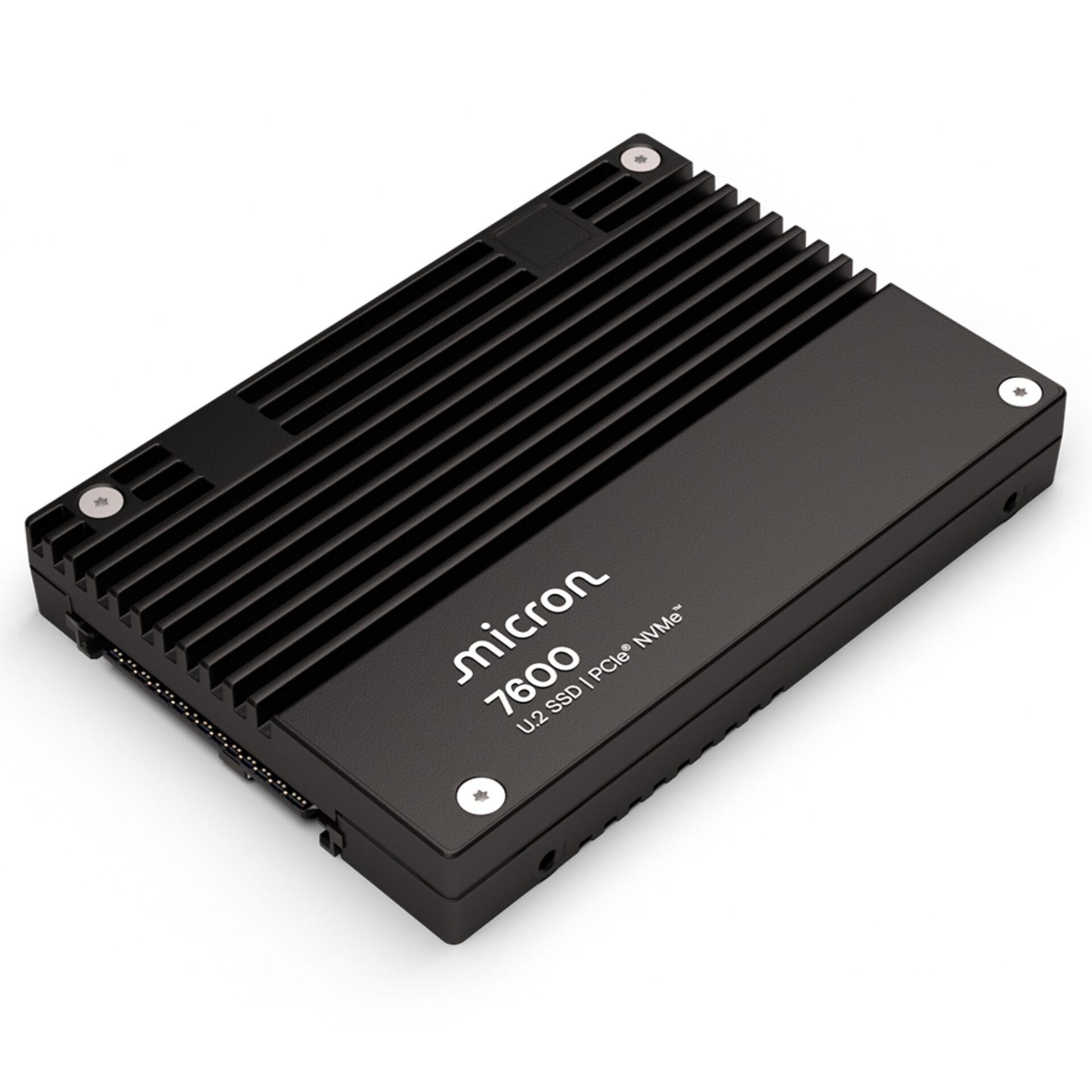 Micron 7600 PRO 3.84 TB U.2 PCI Express 5.0 NVMe 3D TLC NAND - Micron