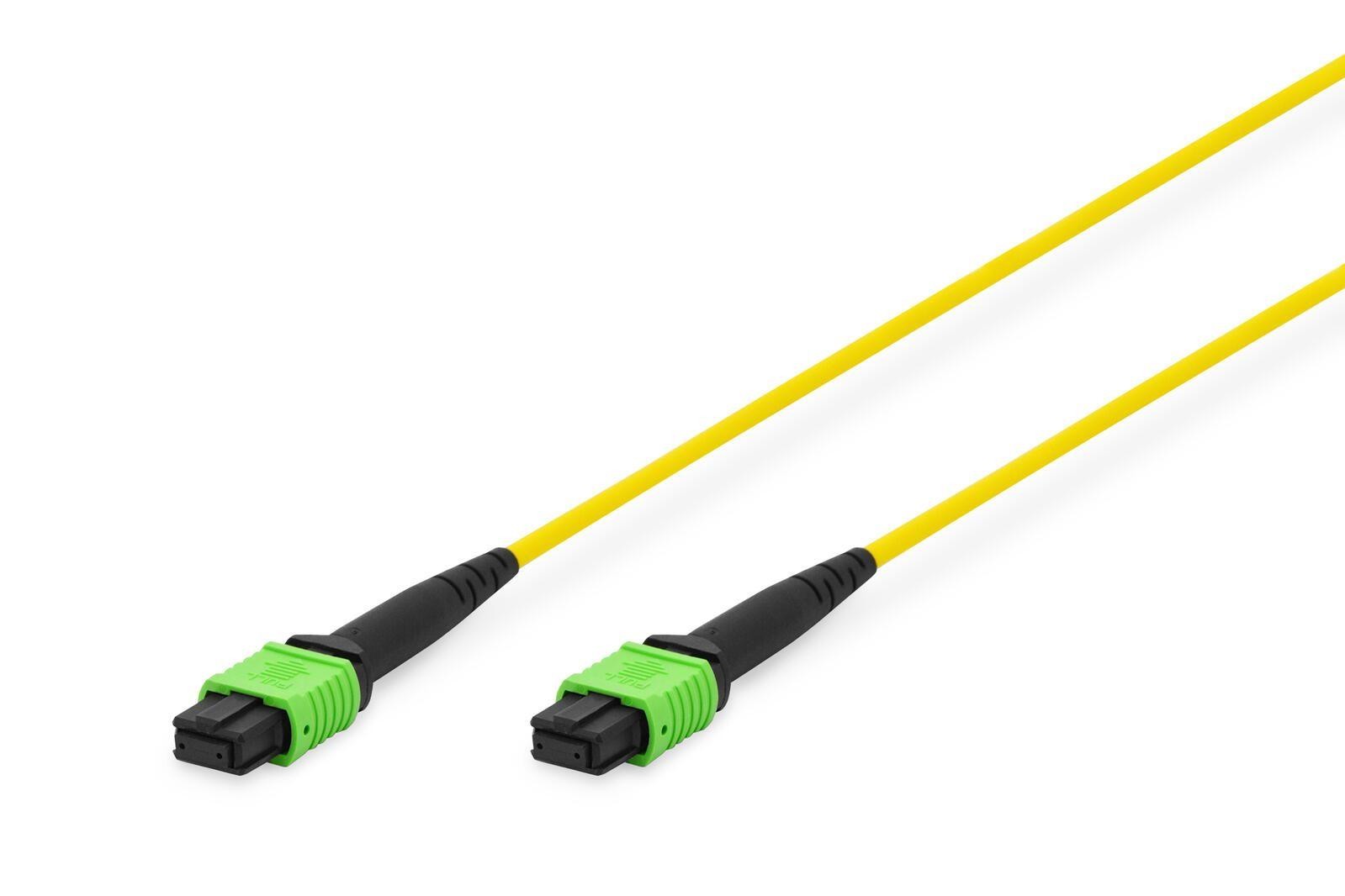 Digitus Fiber Optic Patchcord, MPO, Female, OS2, Method A, 5m -