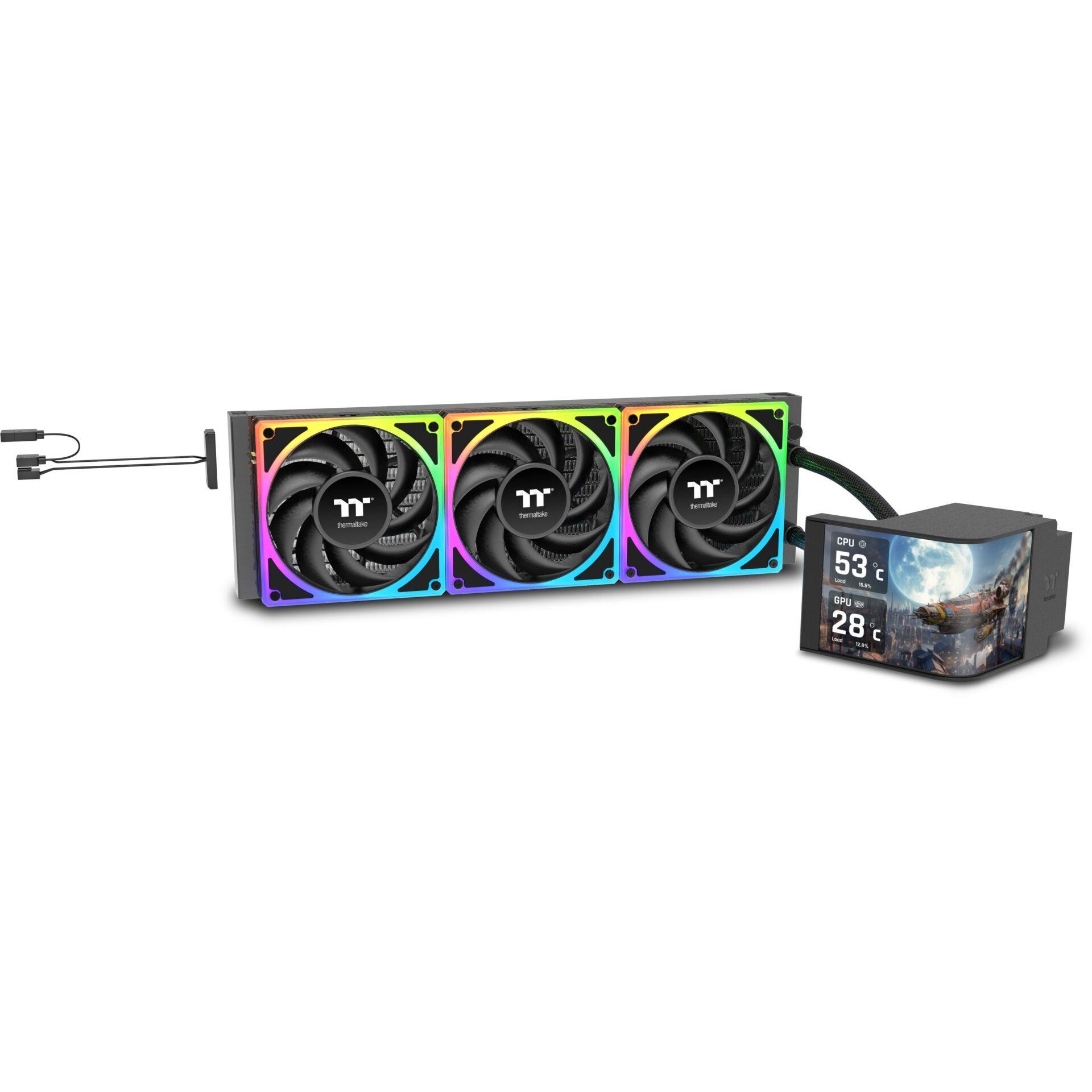 Thermaltake MAGCurve 360 Ultra AIO ARGB Fan Carte-mère Kit de