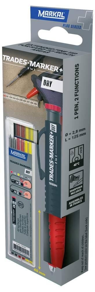 Markal TRADES-MARKER DRY 2IN1 95301 Tieflochmarker 1 pc(s)