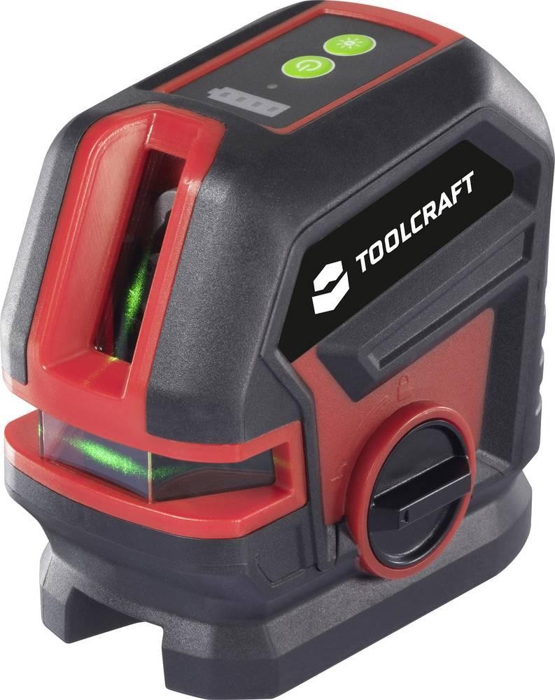 TOOLCRAFT Kreuzlinienlaser greener Laser, selbstnivellierend