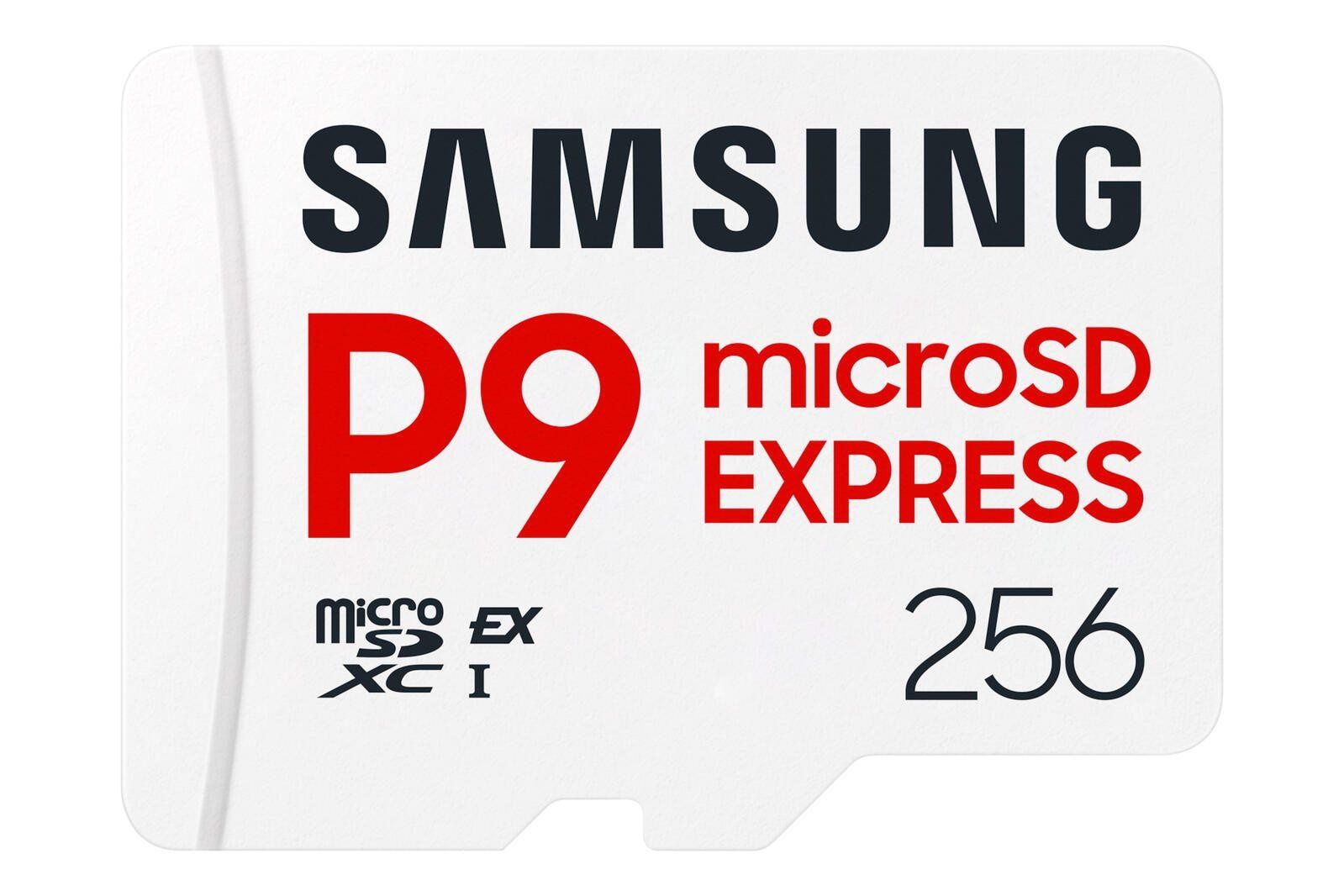 CARD Samsung P9 Express microSDXC Speicherkarte - 256 GB