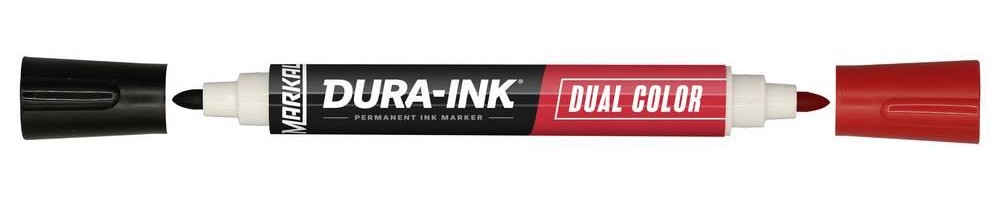 Markal DURA-INK DUAL COLOR 96330 Permanentmarker Rot, Schwarz