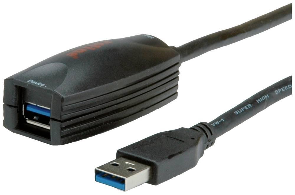 ROLINE USB 3.0 Active Repeater Cable 5 m - ROLINE USB 3.0 Active