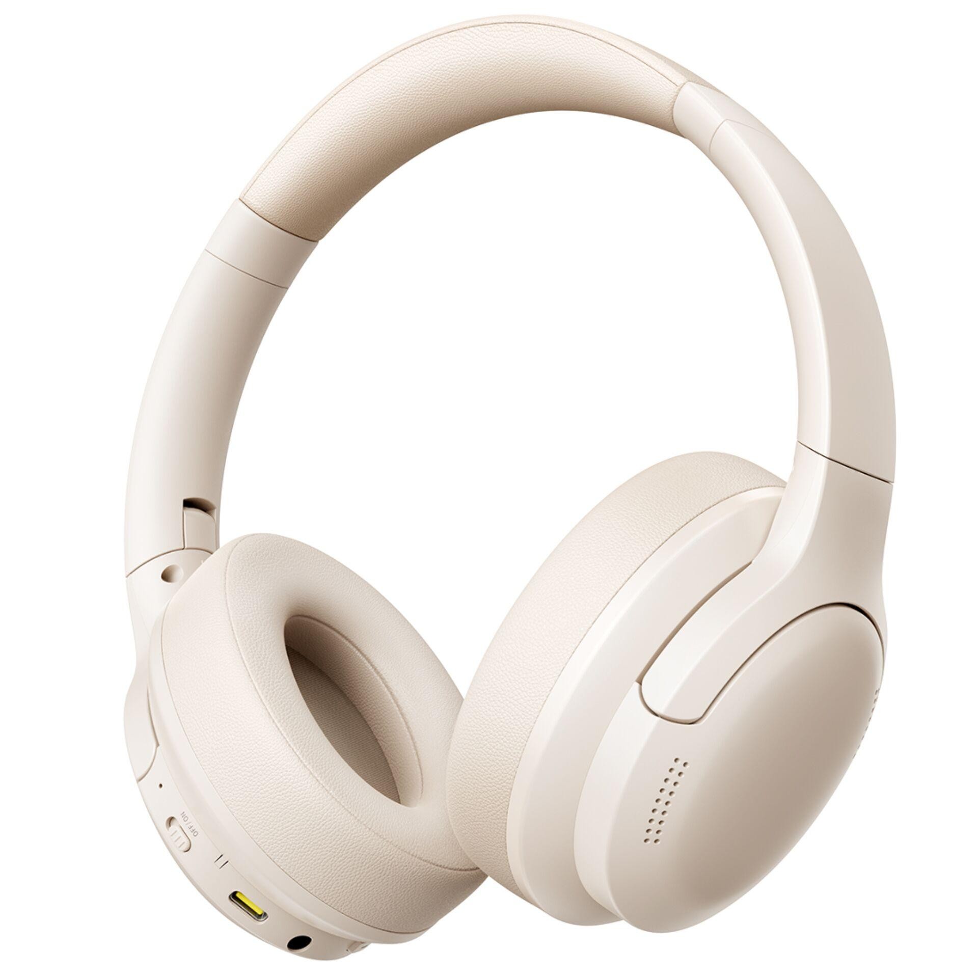 Baseus Bass BH1 Lite Wireless Headphones Starlight Off-White