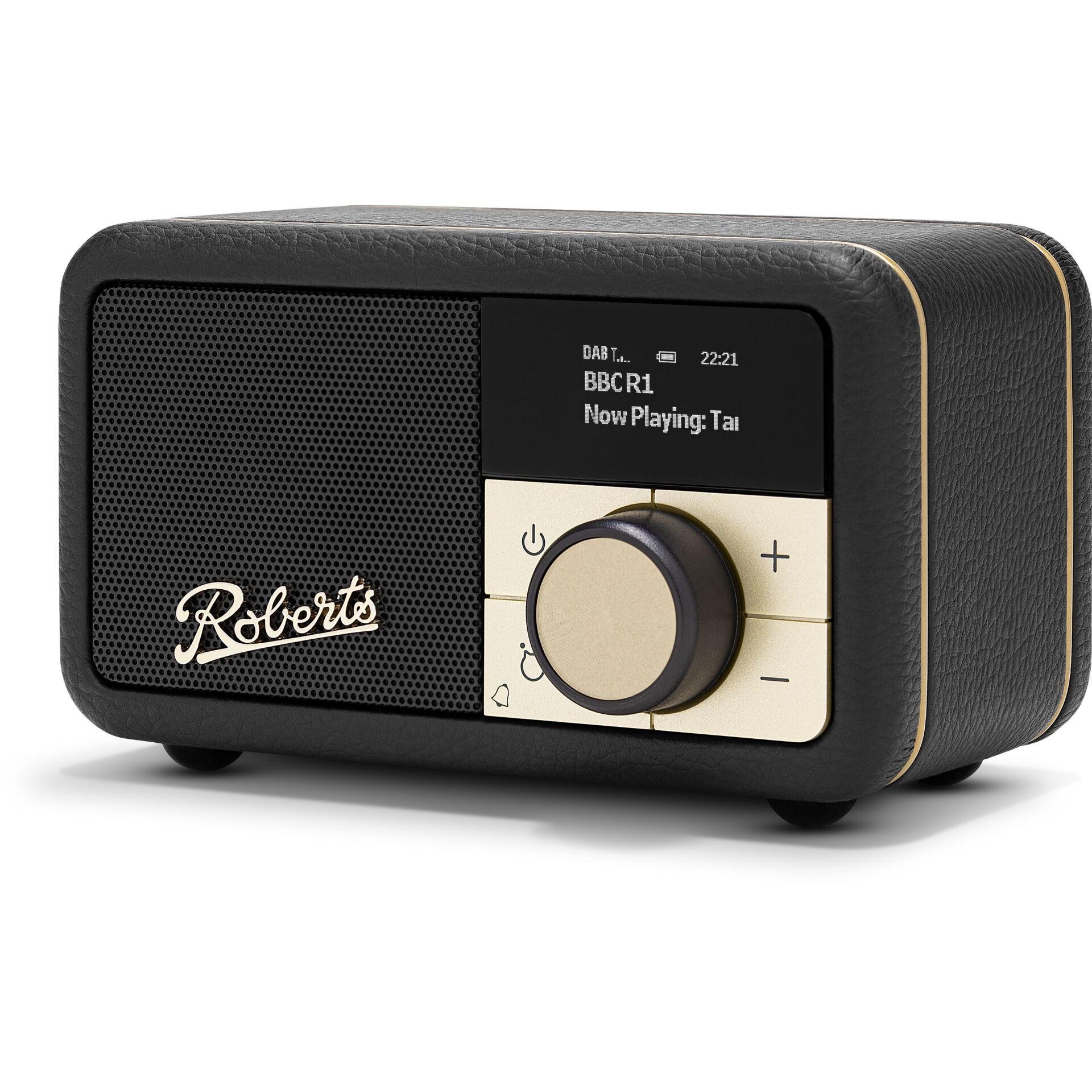Roberts Radio Revival Petite 2 Portátil Digital Negro - Roberts