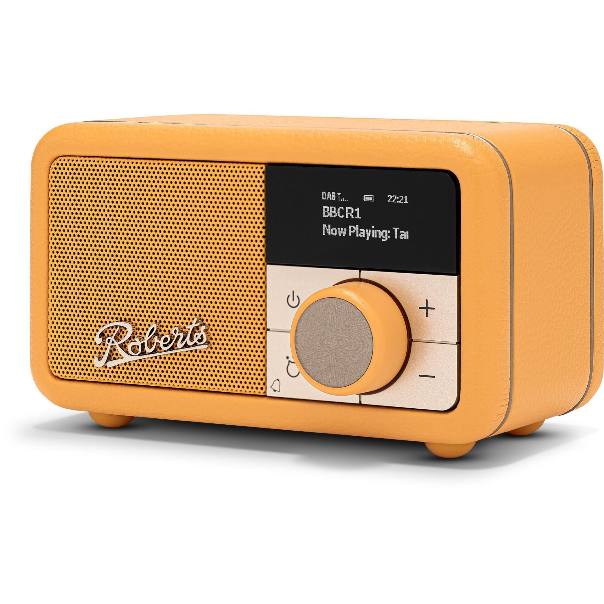 Roberts Radio Revival Petite 2 Portable Analog & digital Yellow -