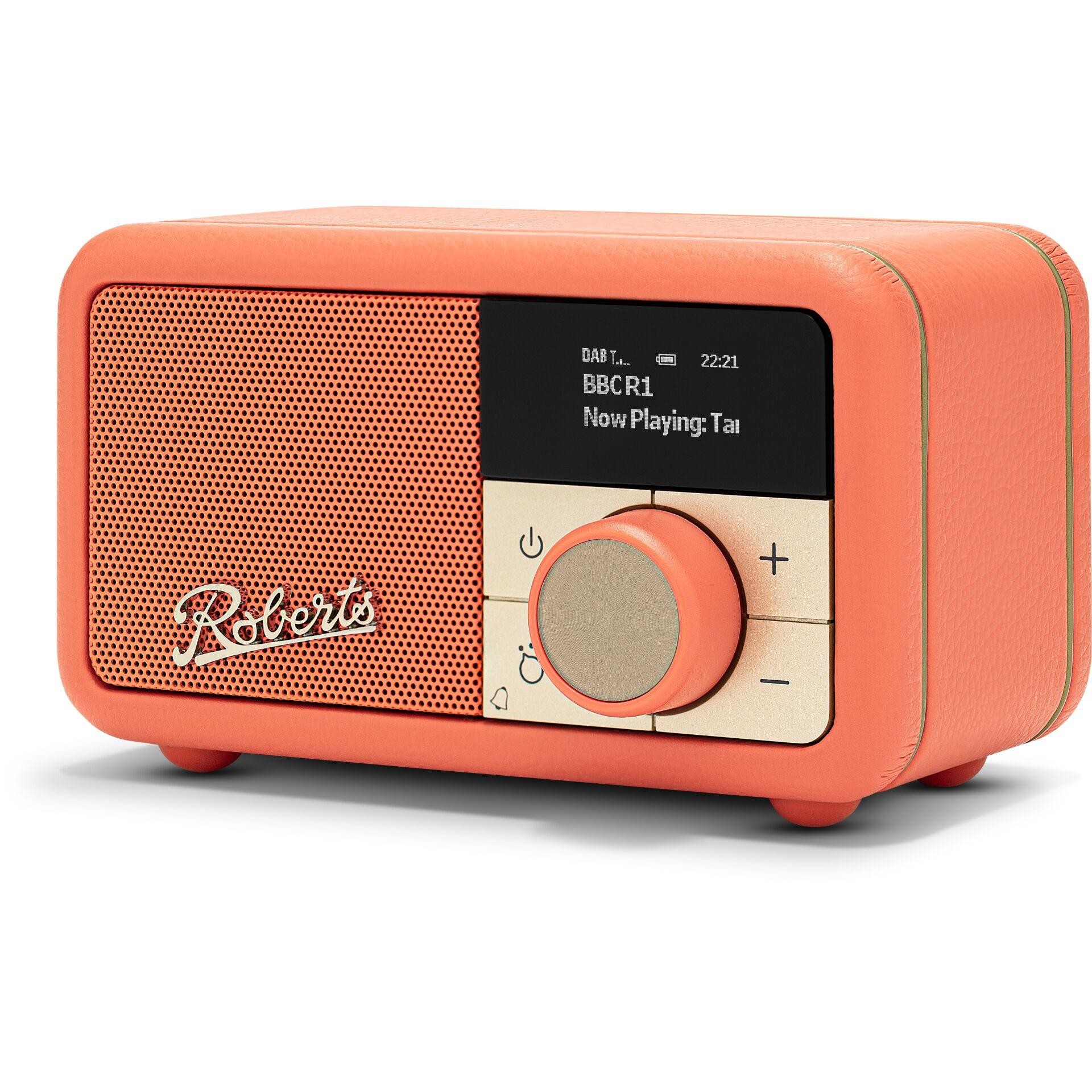 Roberts Radio Revival Petite 2 Portable Digital Orange - Roberts