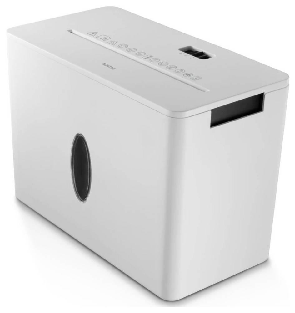 Hama Safe X40-W triturador de papel Corte cruzado 64 dB 22 cm Blanco -