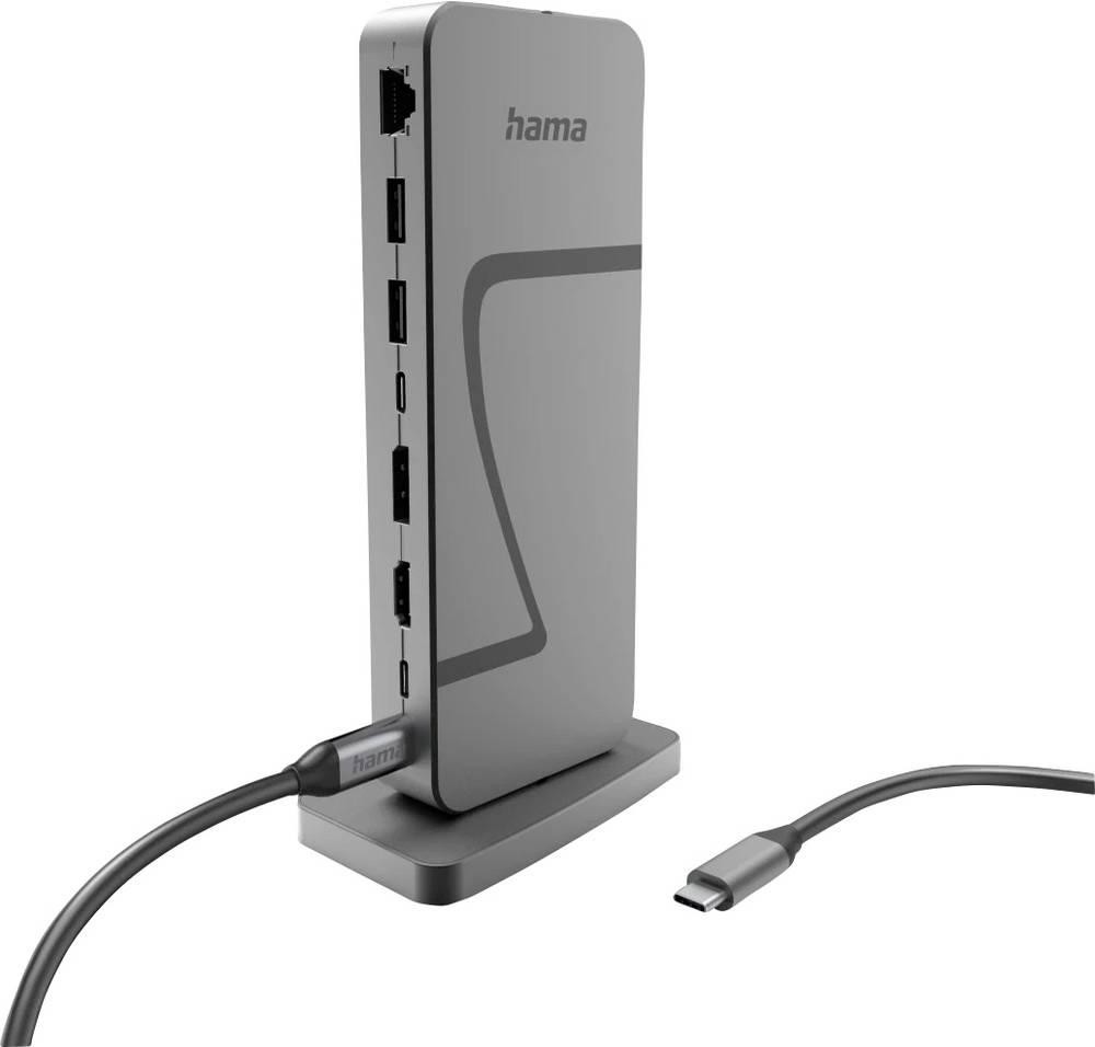 Hama USB-C Dockingstation Connect2Office Speed USB-C Power