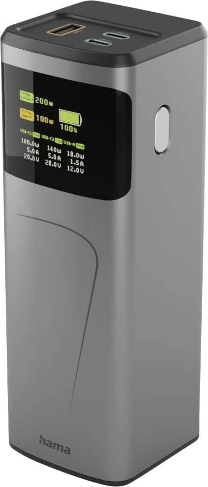Hama High Power Lithium-Ion (Li-Ion) 24000 mAh Grey - Hama High Power,