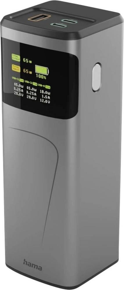 Hama High Power Lithium-Ion (Li-Ion) 20000 mAh Grey - Hama High Power,