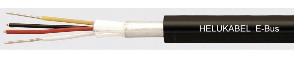 HELU 802800 Busleitung 2 x 2 x 0.8mm² nero 100m