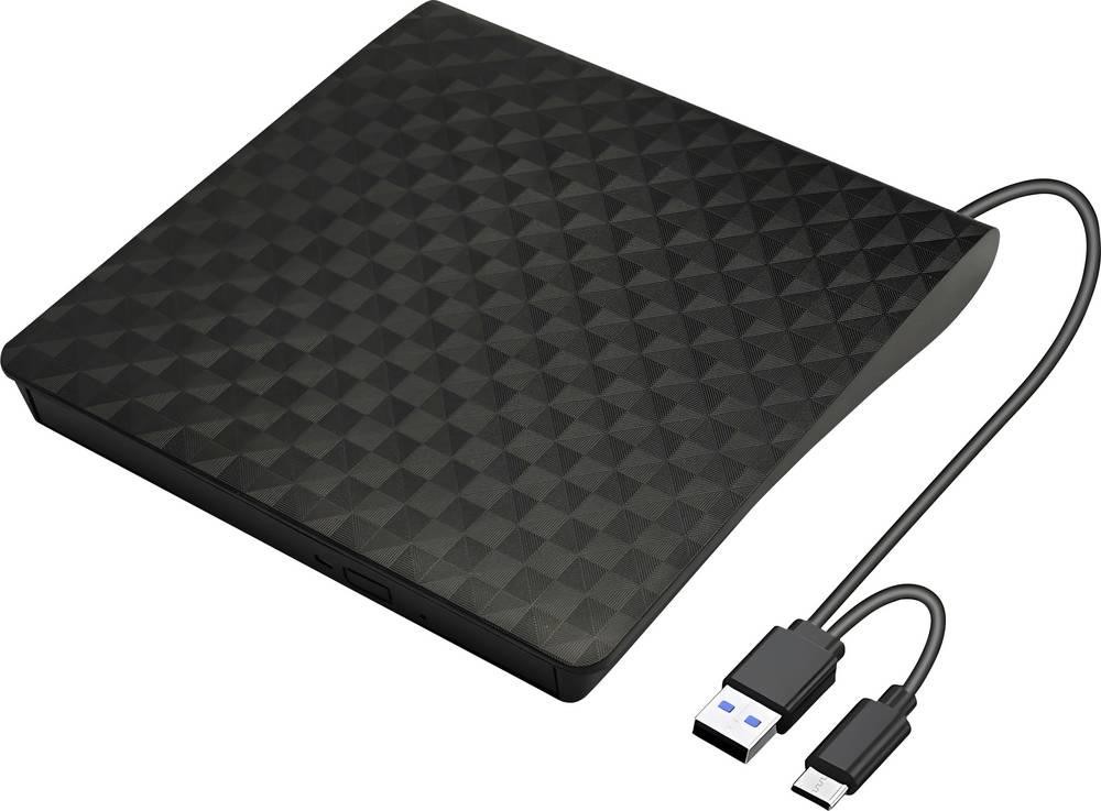 Xlyne Blu-ray Brenner Extern USB-A, USB-C , USB-A (USB 2.0) negro