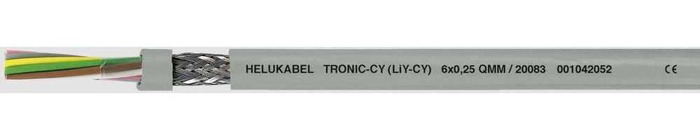 HELU 16027 Datenleitung LiYCY 3 x 0.75mm² gris 100m