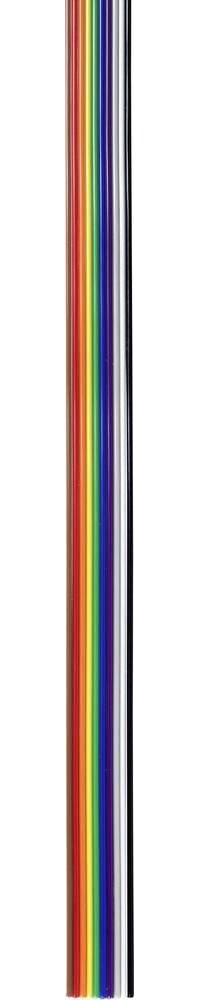 TRU COMPONENTS TC-7638576 Datenleitung 10 x 1.27mm Mehrfarbig 30m