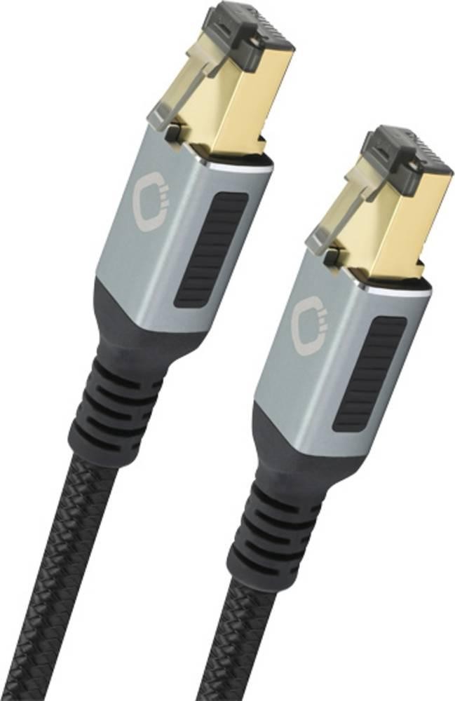OEHLBACH D1C13357 networking cable Black, Gold 10 m Cat8.1 - OEHLBACH