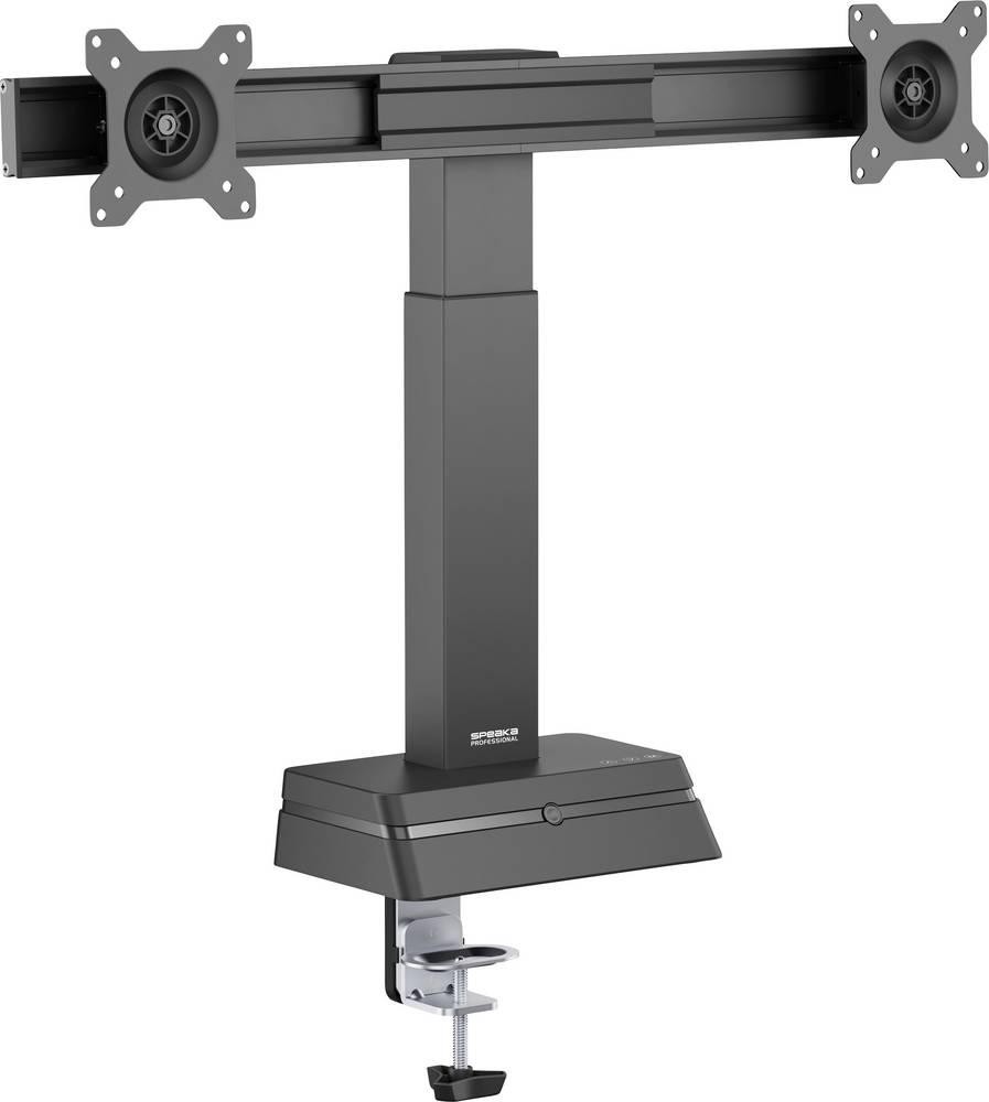 SpeaKa Professional Monitor-Standfuß SP-EMS-100 2 Display(s) 43,2cm (