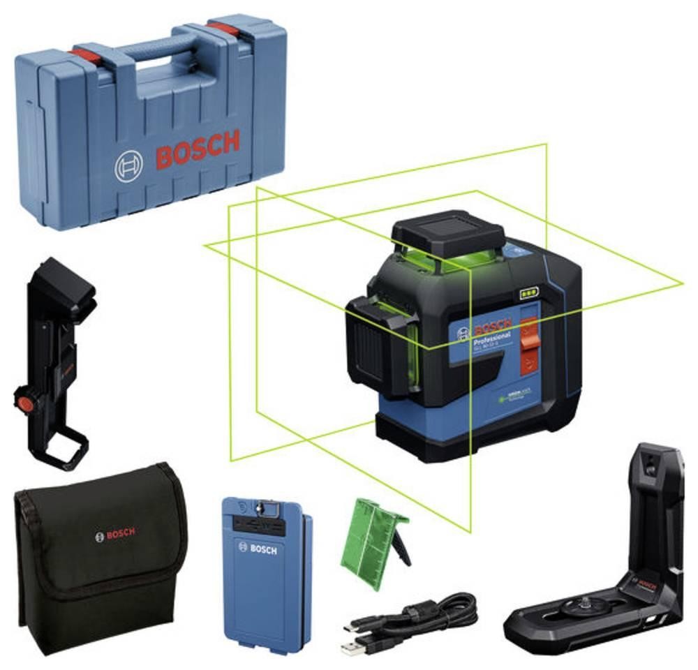 Bosch GLL 80-33 G Niveau de ligne 30 m 500-540 nm (< 10mW) - Bosch