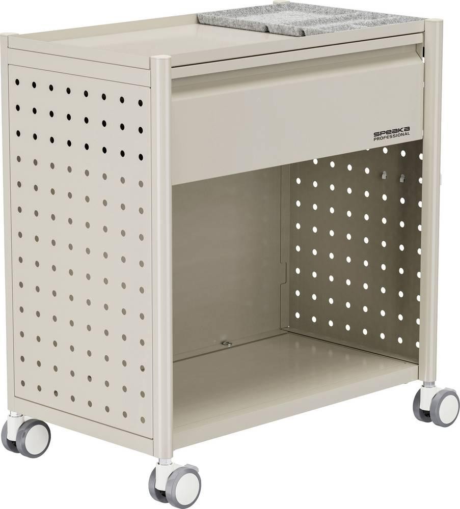 SpeaKa Professional Rollcontainer brightbraun (B x H x T) 300 x 545 x