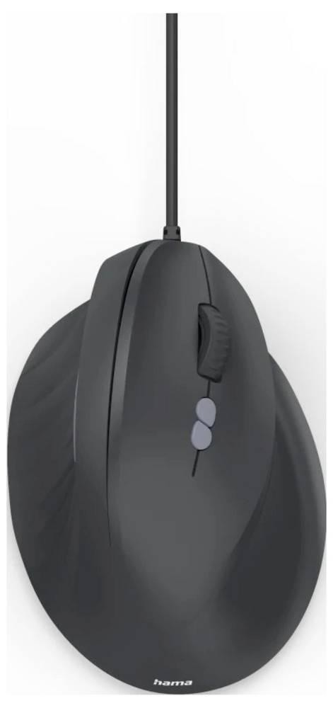 Hama ECM-500R Maus Kabelgebunden Optisch Schwarz 7 Tasten 1800 dpi