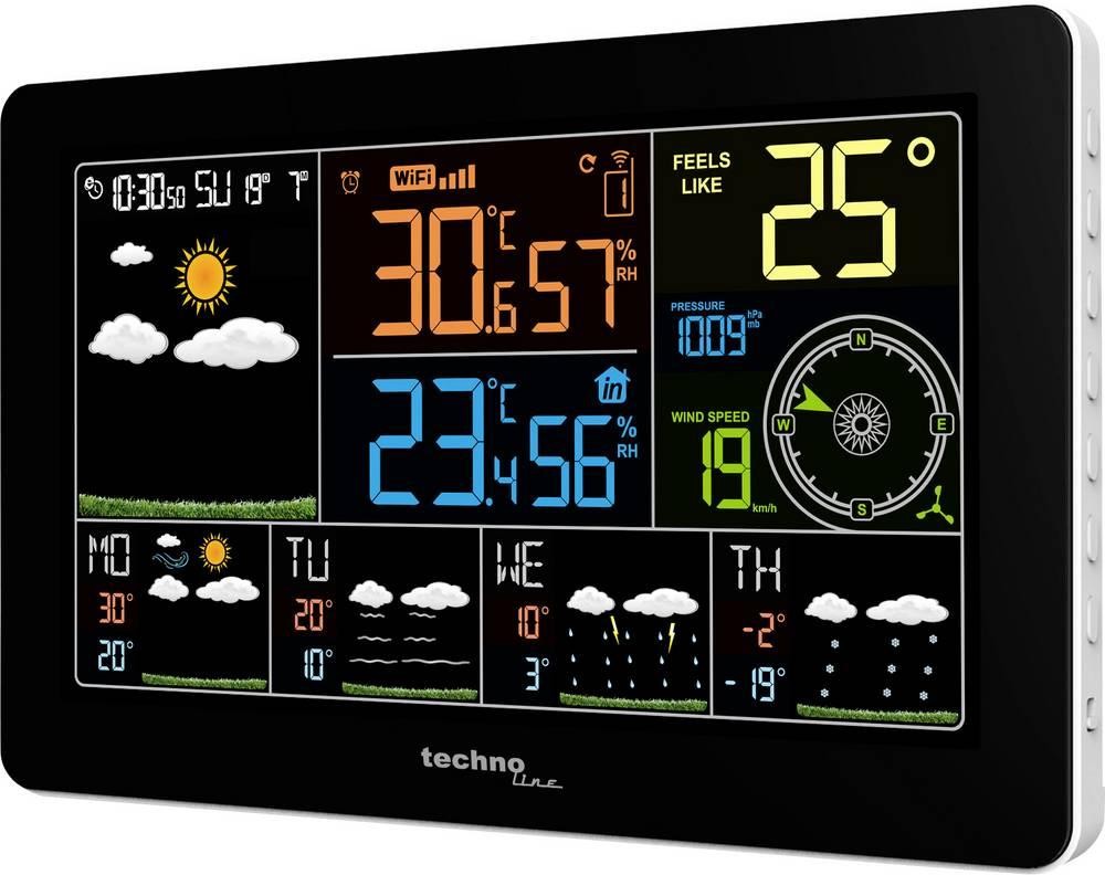 Technoline WD 2700 digital weather station Black - Technoline WD 2700,