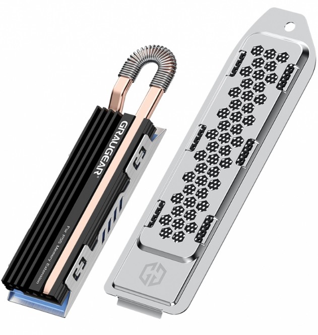 GRAUGEAR Kühlkörper SSD M.2NVMe 2280 PS5 Speichererweiterung retail