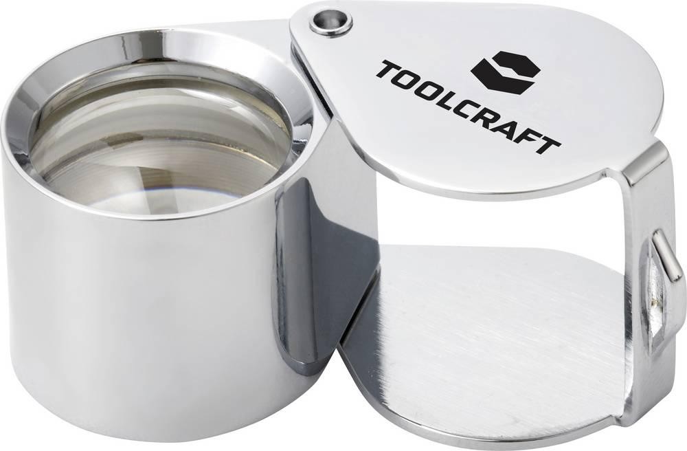 TOOLCRAFT TO-10182537 Einschlaglupe Vertaillerungsfaktor: 10 x