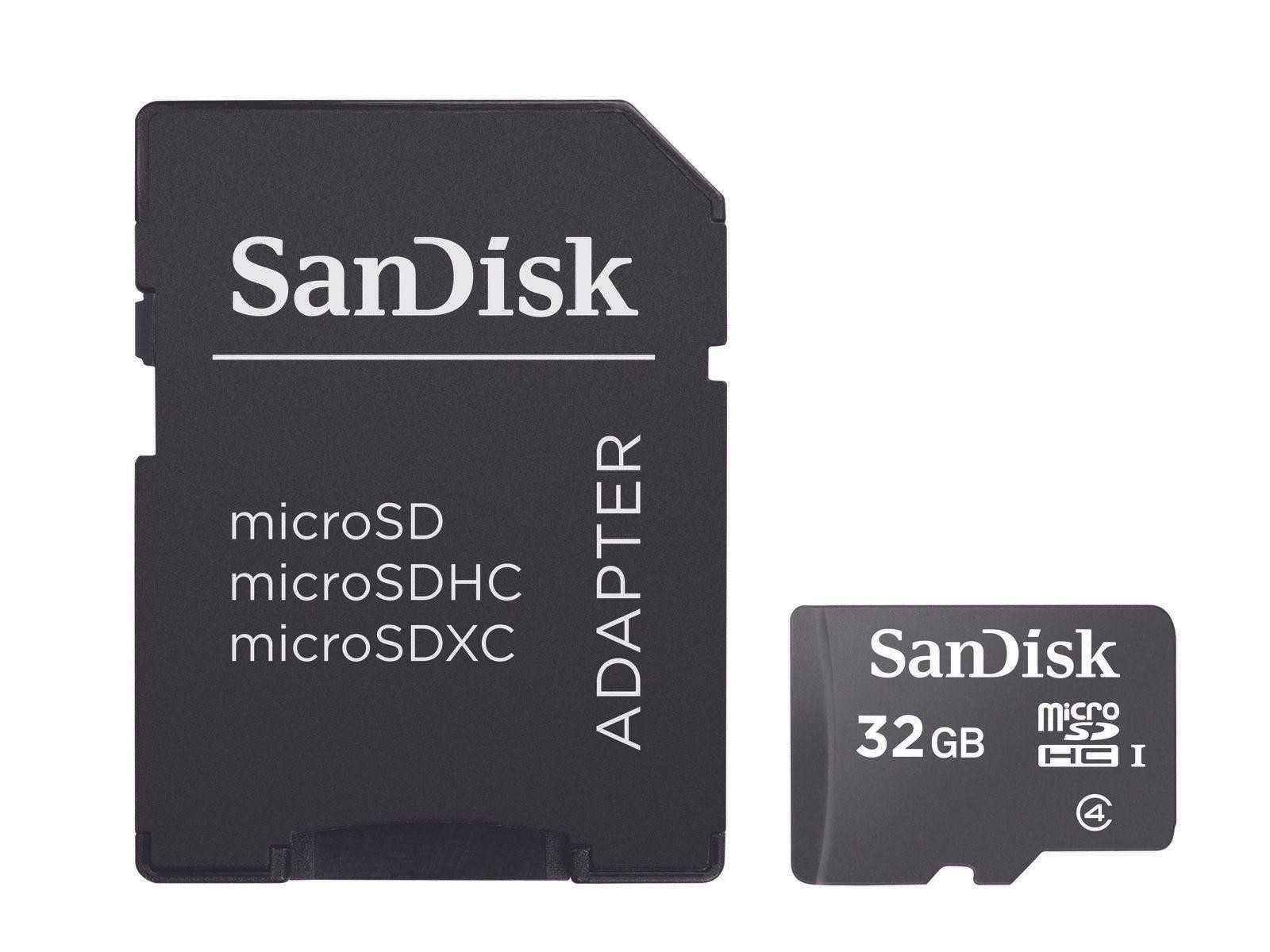 SanDisk SDSDQM-032G-B35A mémoire flash 32 Go MicroSDHC Classe 4 -