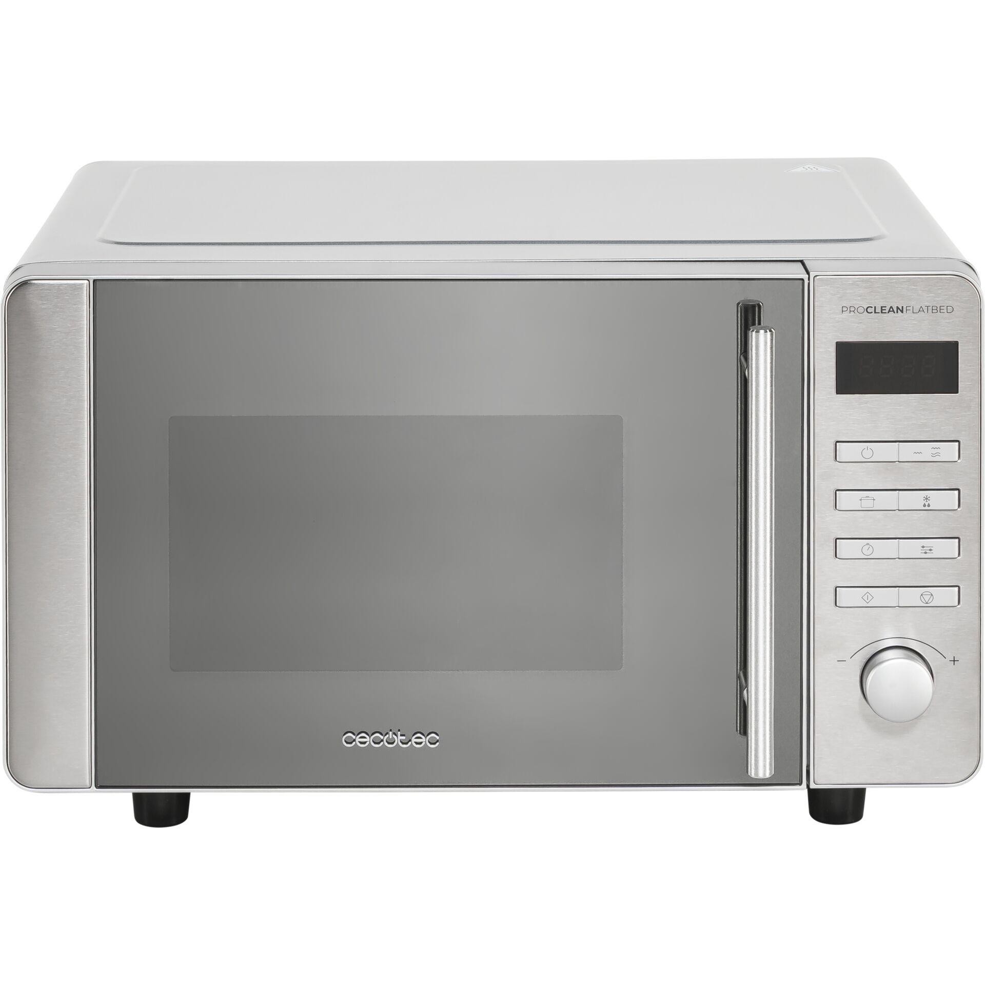 Cecotec Proclean 5120 Flatbed Mirror Grey Grill microwave Countertop