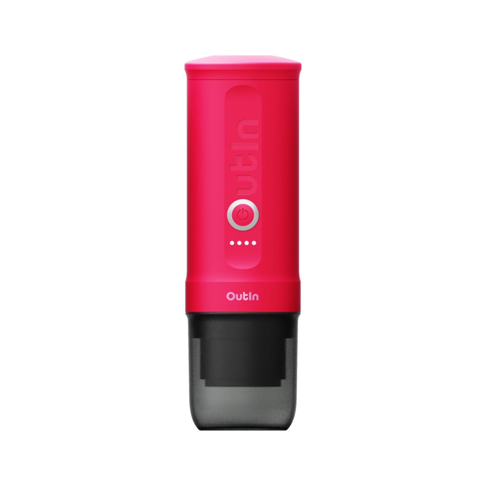OutIn OTEM-01-CR espresso coffee machine Pink for unterwegs /