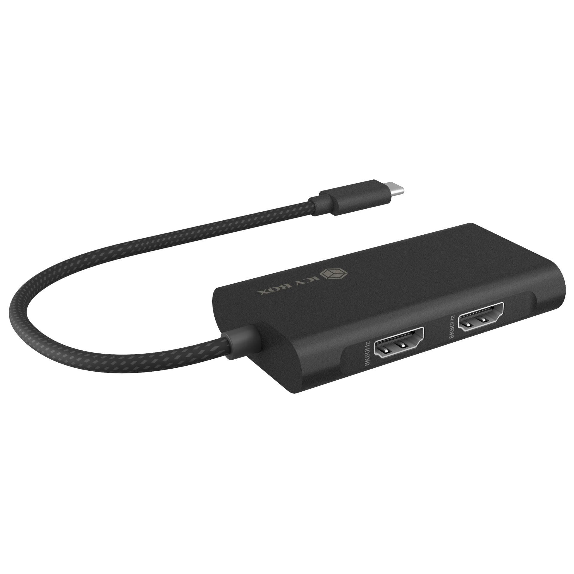 ICY BOX IB-AD1030-C USB Type-C auf 3x HDMI