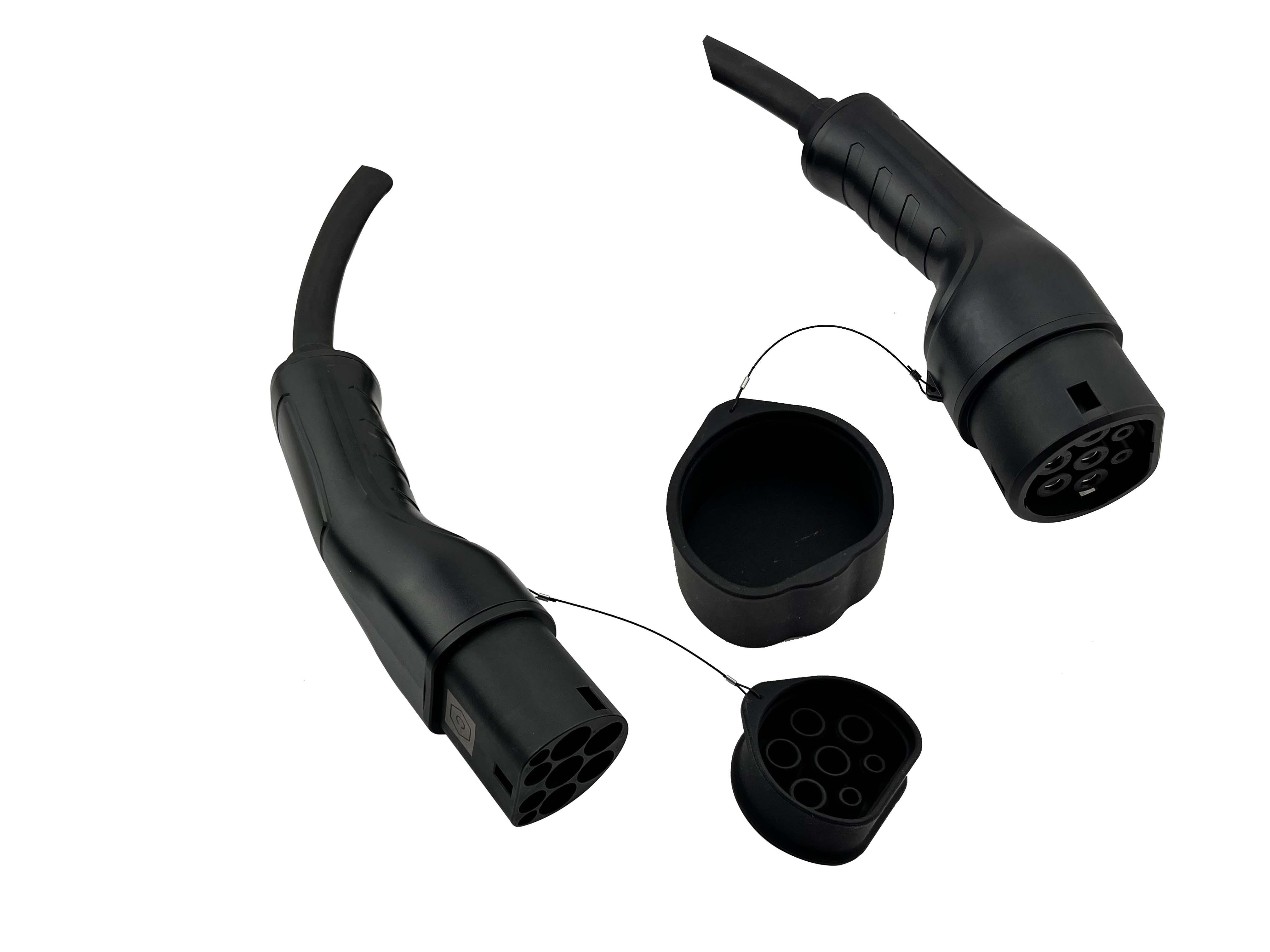 helos Typ 2 EV Ladekabel TÜV Mode 3 ,32A ,22 kW, 3-Phasig 3 Meter