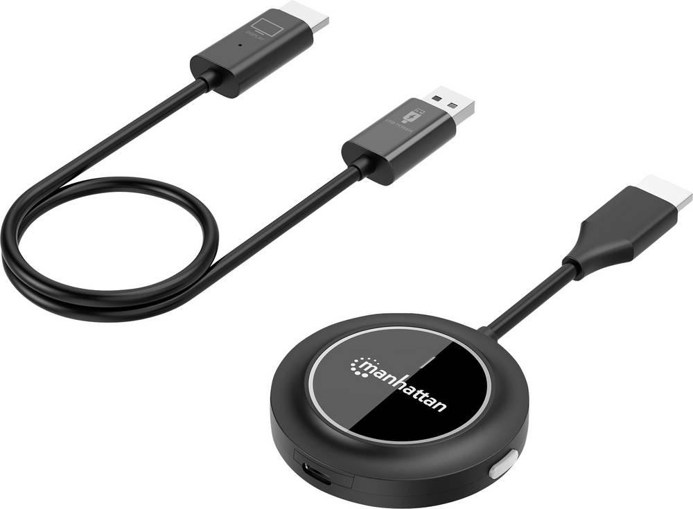 Manhattan 1080p Wireless HDMI-Präsentationsset mit HDMI-Empfänger
