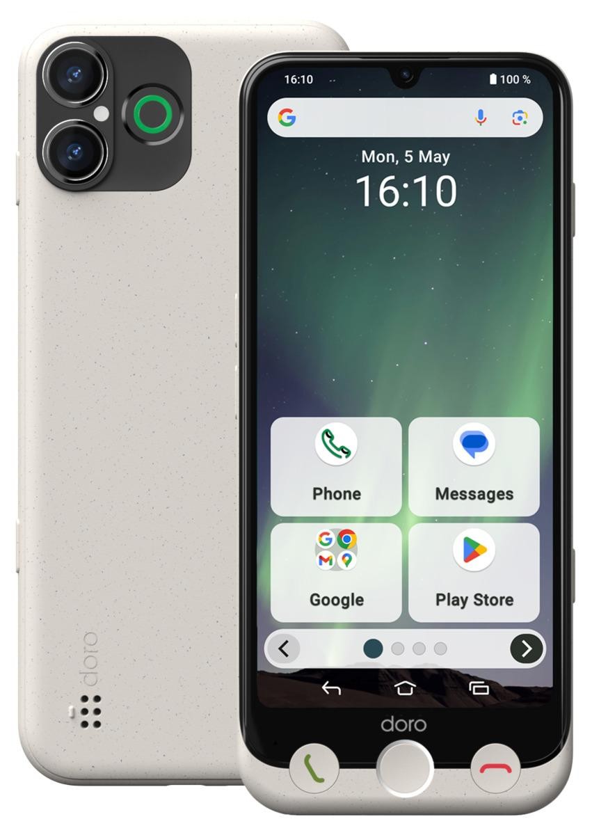 Doro Aurora A30 Plus bone 6,1" 128GB ohne Simlock, ohne Branding