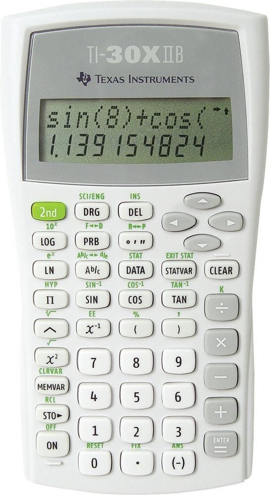 Texas Instruments Schulrechner TI-30 X II B Schulrechner Grau