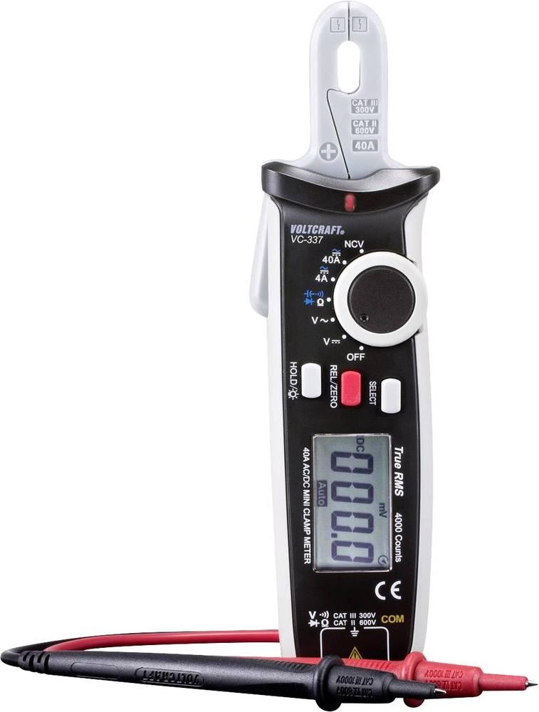 VOLTCRAFT VC-337 Stromzange kalibriert (ISO) digital CAT III 300 V,