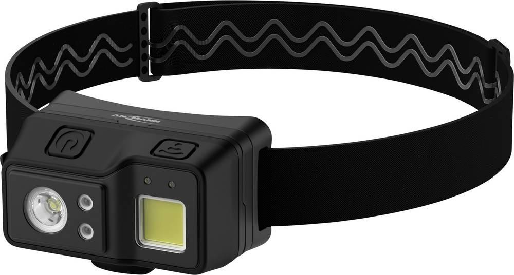 Ansmann Stirnlampe HD700RS-DS COB LED, LED Stirnlampe Li-Ionen Akkus