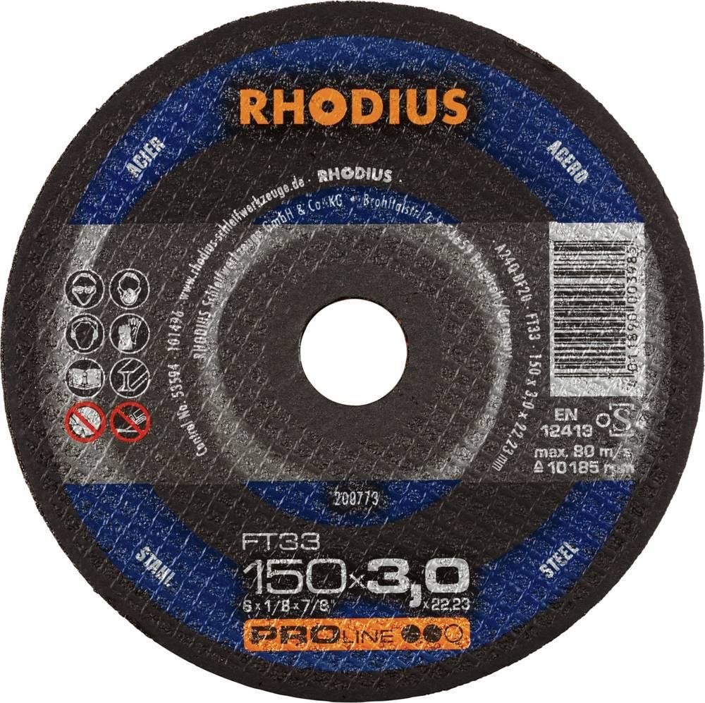 Rhodius FT33 200773 Trennscheiben-Set 25 St. Stahl