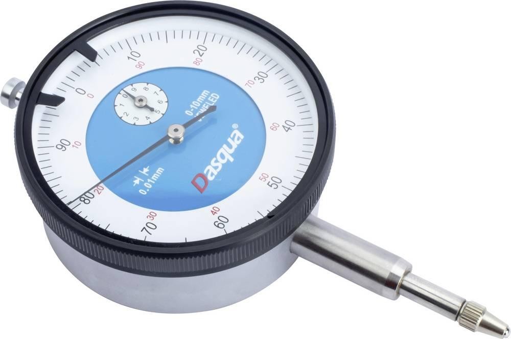 Dasqua 5111-0000 Messuhr with Kontrollmaß 10mm Ablesung: 0.01mm