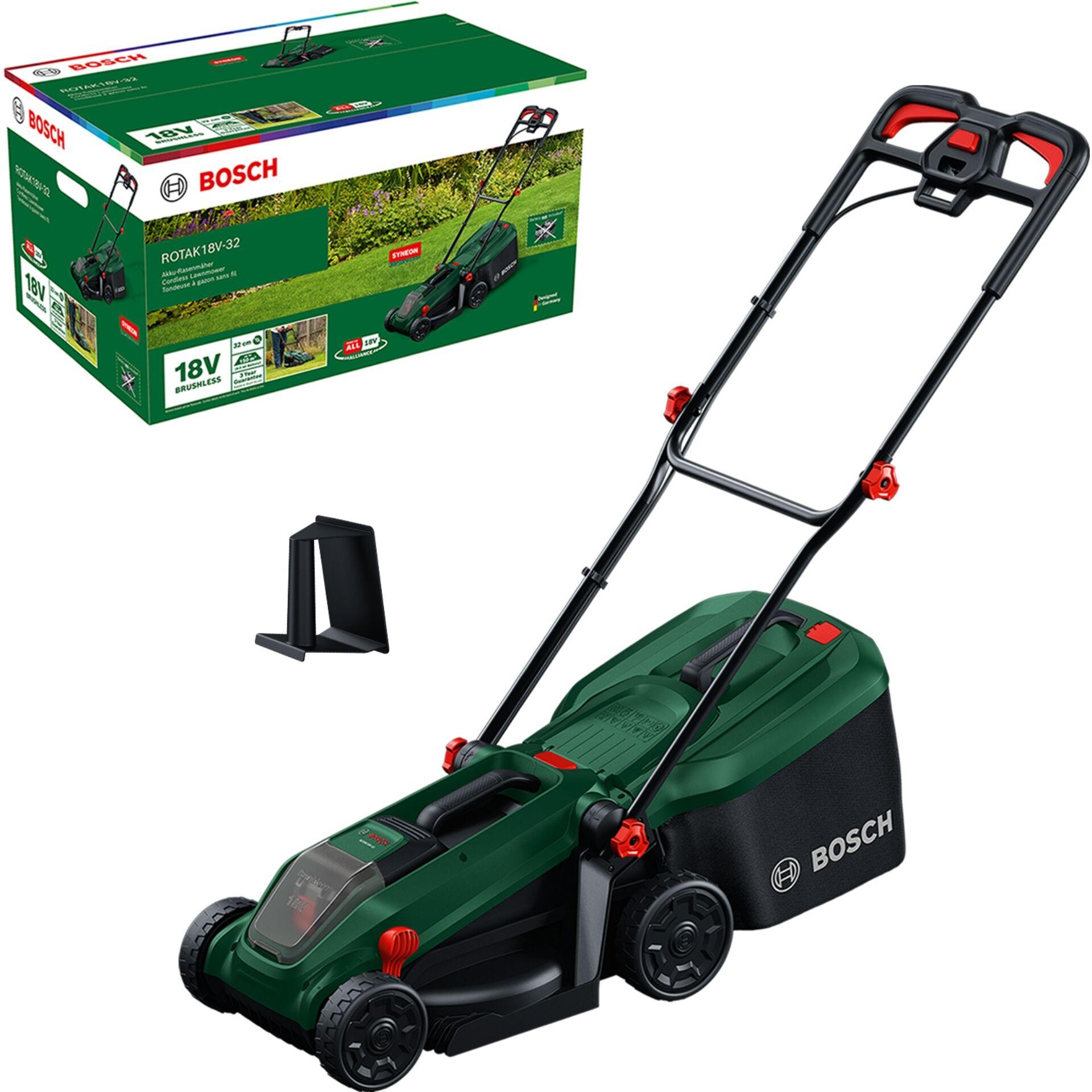 Bosch Home and Garden ROTAK18V-32 Akku Akku-Rasenmäher ohne Ladegerä