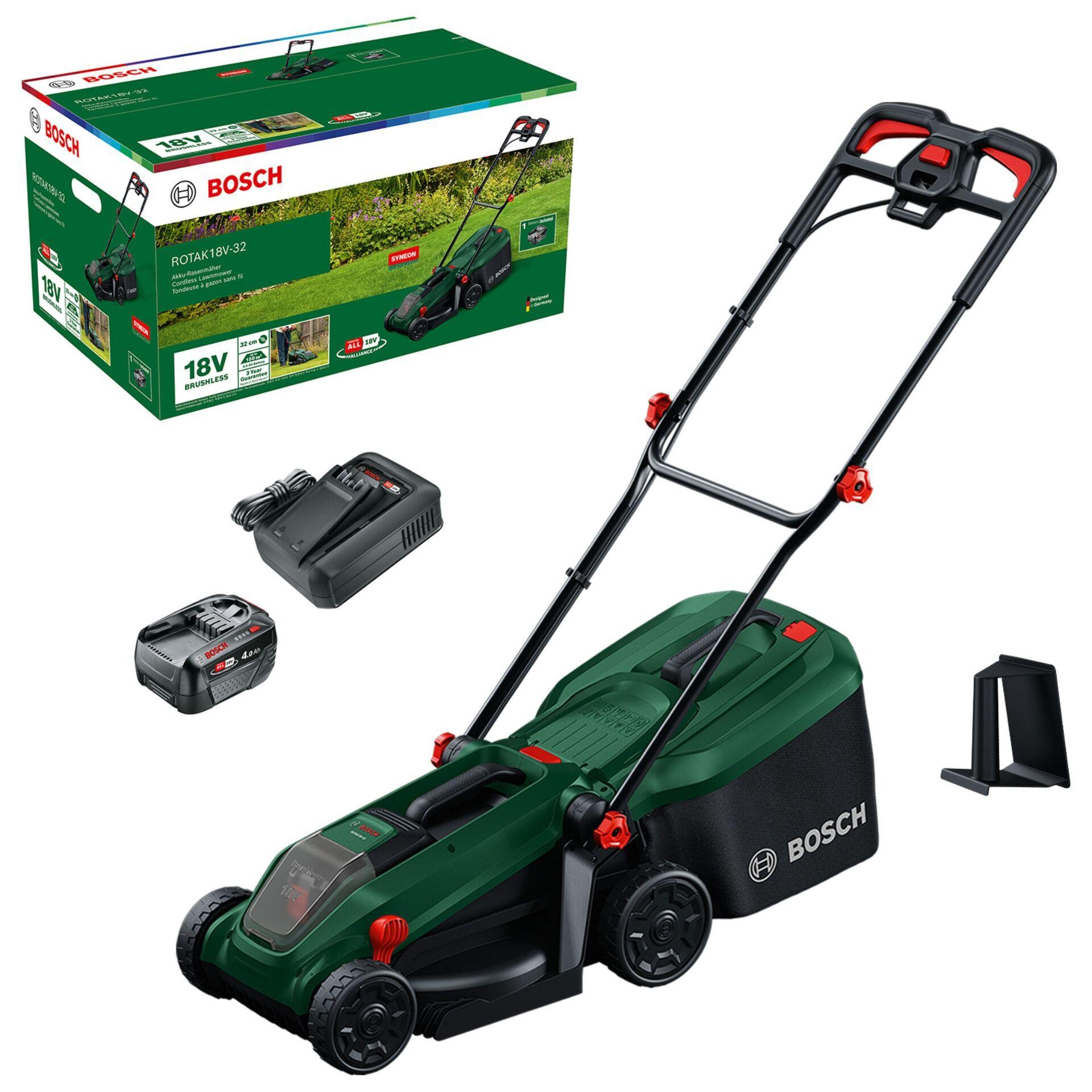 Bosch Home and Garden Rotak 18V-32 rechargeable battery Akku-Rasenmä