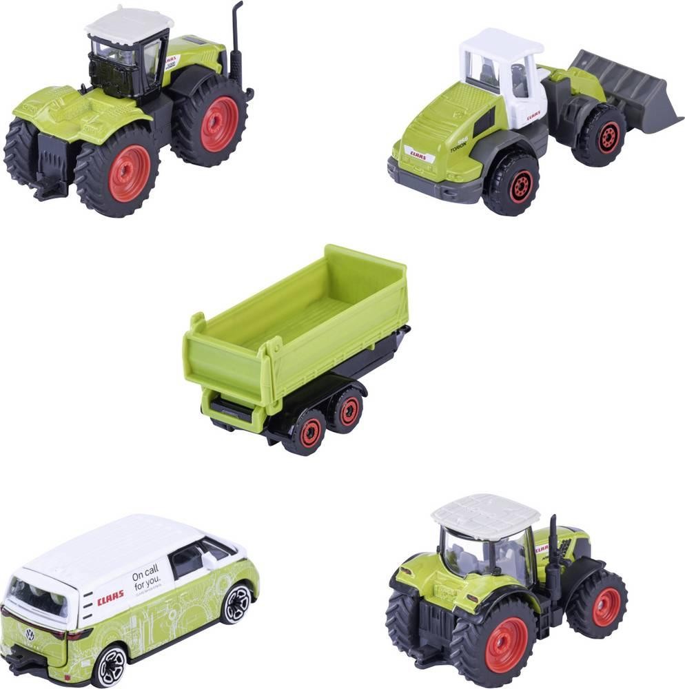Majorette Claas, Volkswagen (VW) Claas Farm 5 Pieces Giftpack