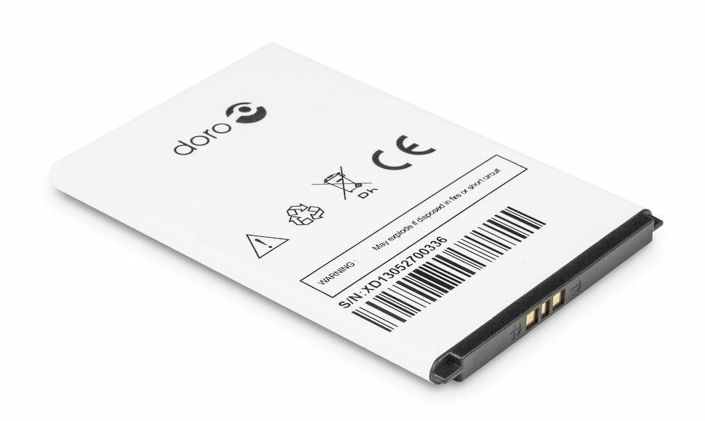 Doro 8395 mobile phone spare part Battery White - Doro 8395, Battery,