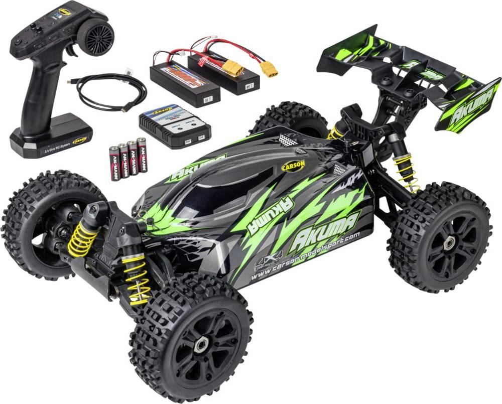 Carson Modellsport Akuma Buggy RTR Grün Brushless 1:8 RC Modellauto